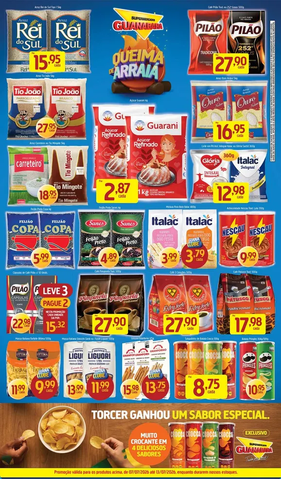 Encarte de Folhetos Supermercados Guanabara 7 de julho até 13 de julho 2026 - Pagina 2