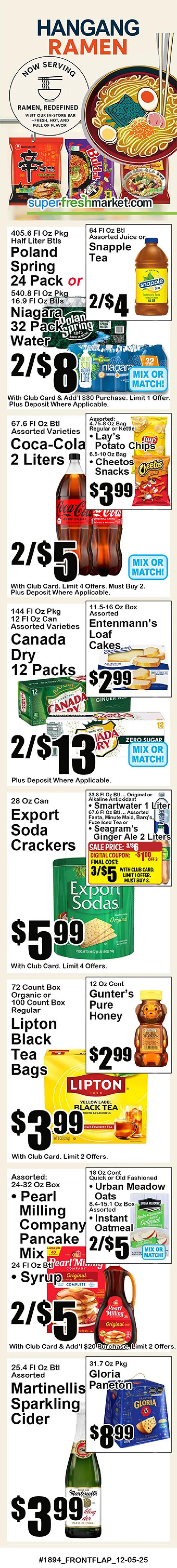 Weekly ad SuperFresh Sales from December 5 to December 11 2025 - Page 2