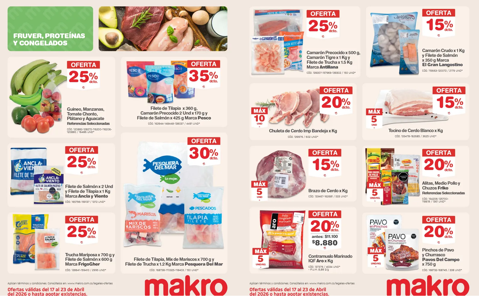 Catalogo de  Makro Ofertas 17 de abril al 23 de abril 2026 - Pag 2
