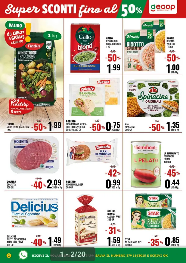 Volantini Gecop da 8 gennaio a 18 gennaio di 2026 - Pagina del volantino 2