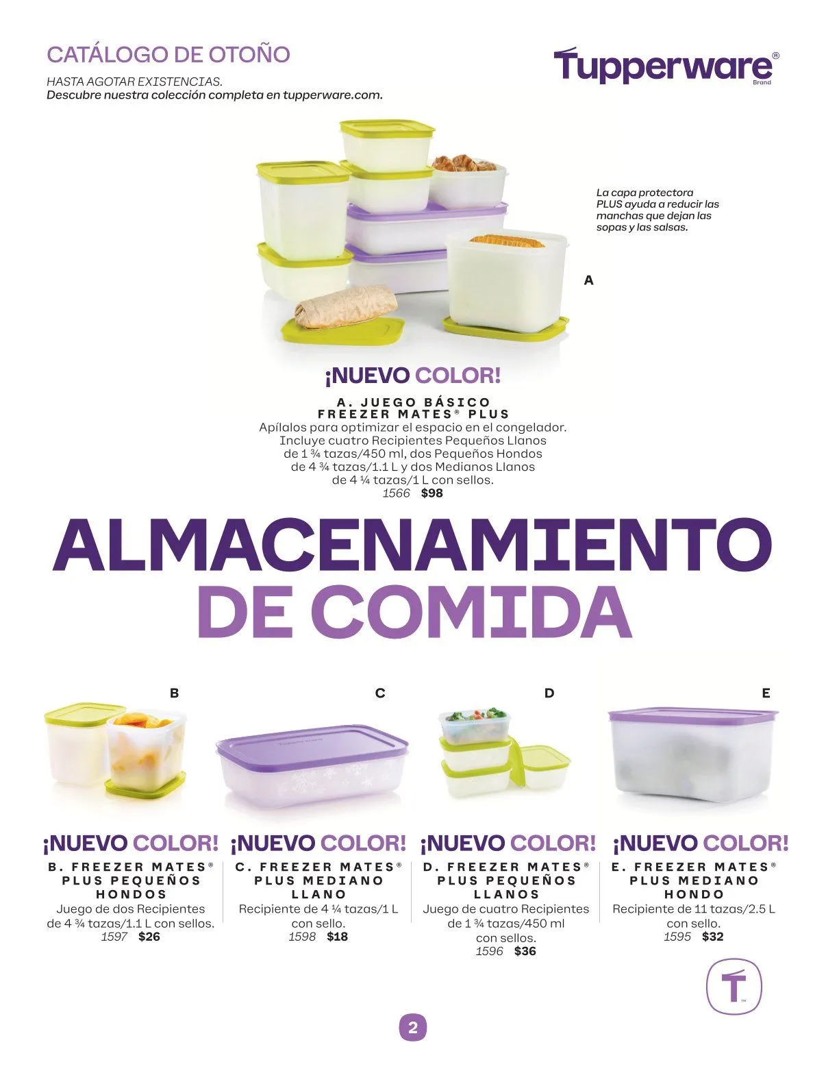 Catálogo de Tupperware  ofertas 1 de septiembre al 31 de diciembre 2025 - Pagina 2