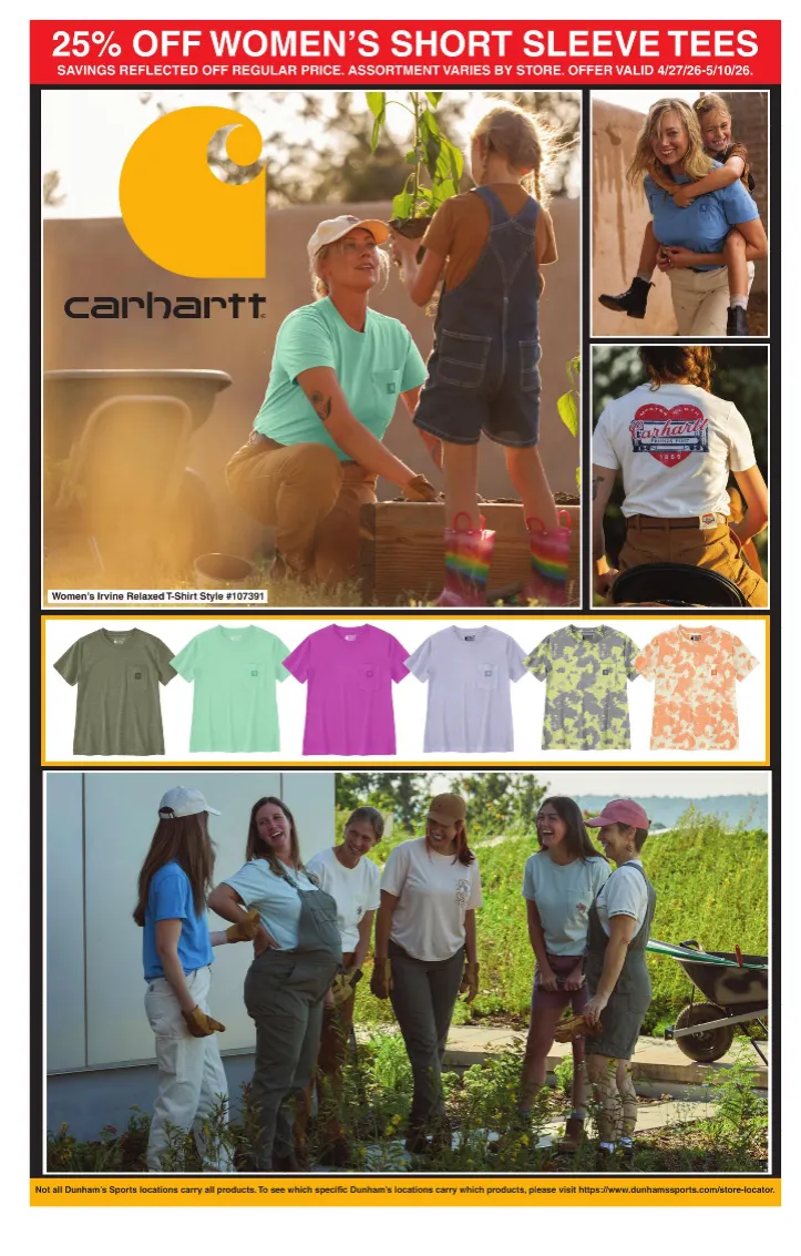 Weekly promotion Dunham's Sports spanning from May 2 to May 7 2026 - Page 2 for Catalogue 365