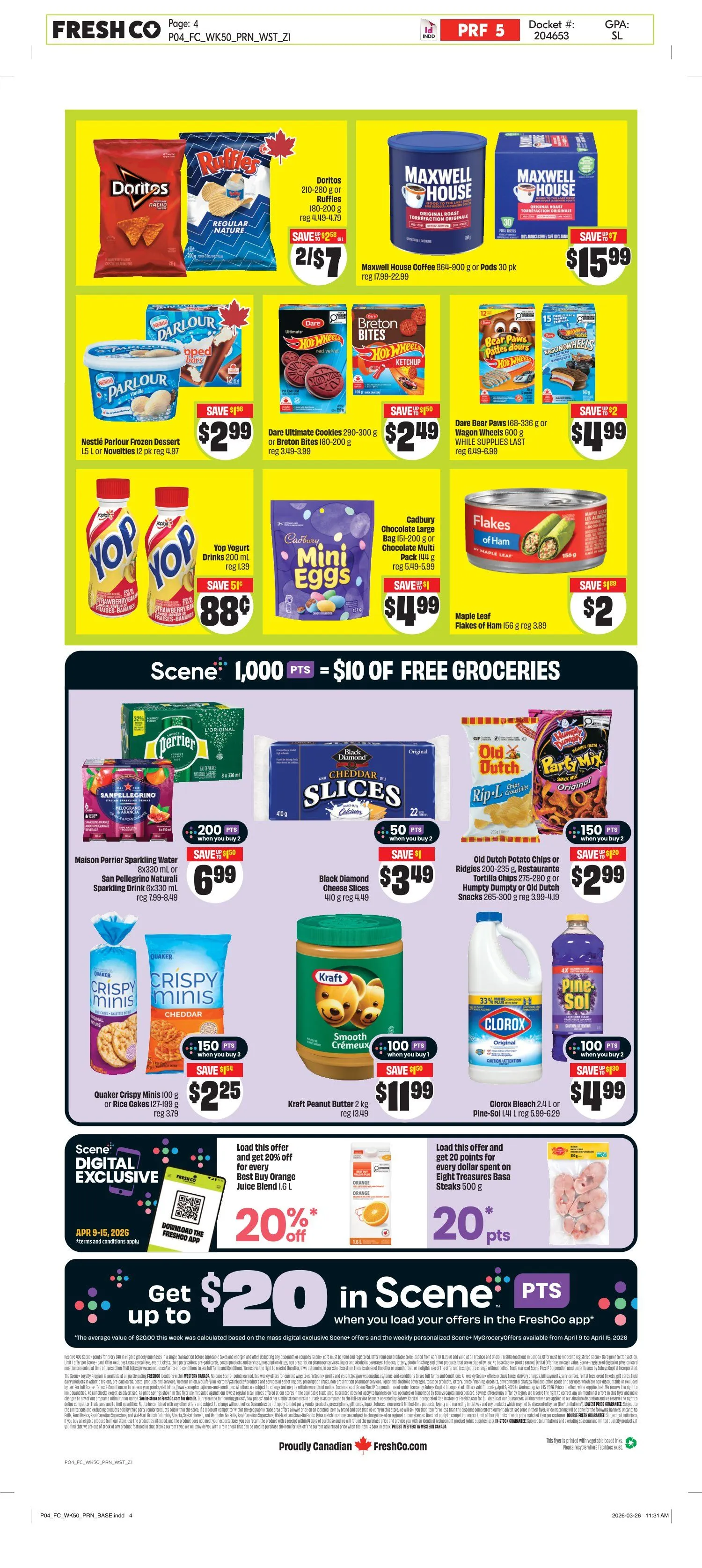 FreshCo. Sales from April 9 to April 15 2026 - flyer page 2