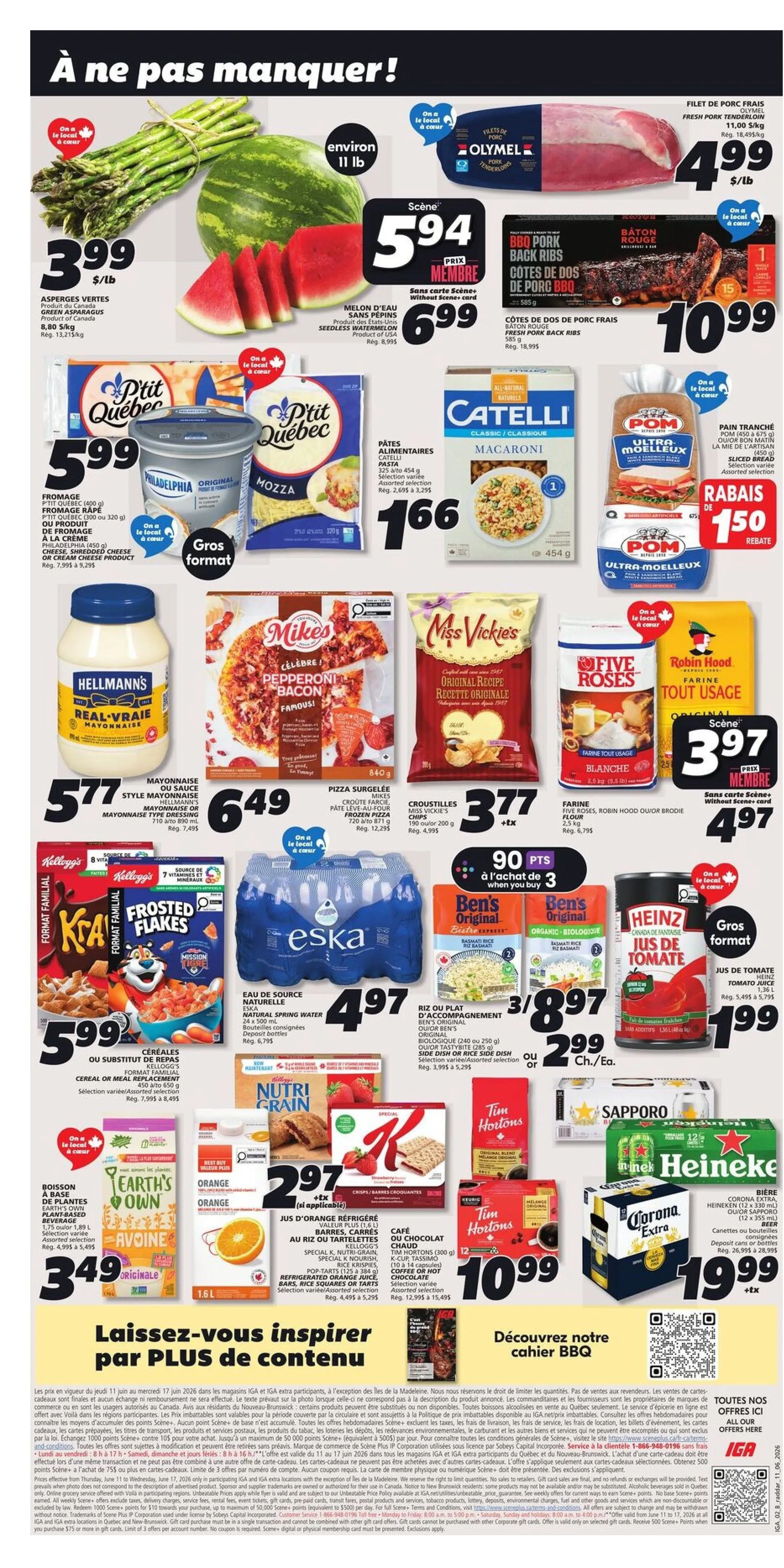IGA Sales from June 11 to June 17 2026 - flyer page 2