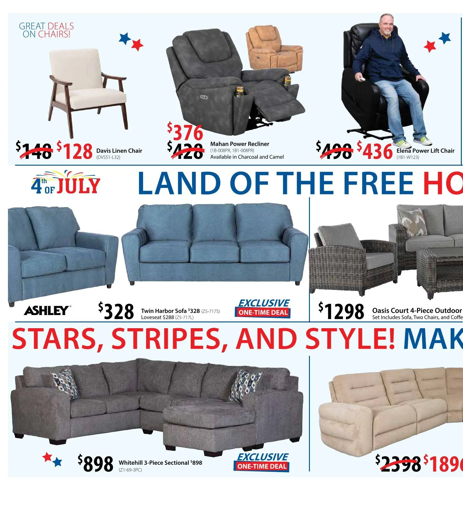 Weekly ad American Furniture Warehouse Sales from June 22 to July 12 2026 - Page 2