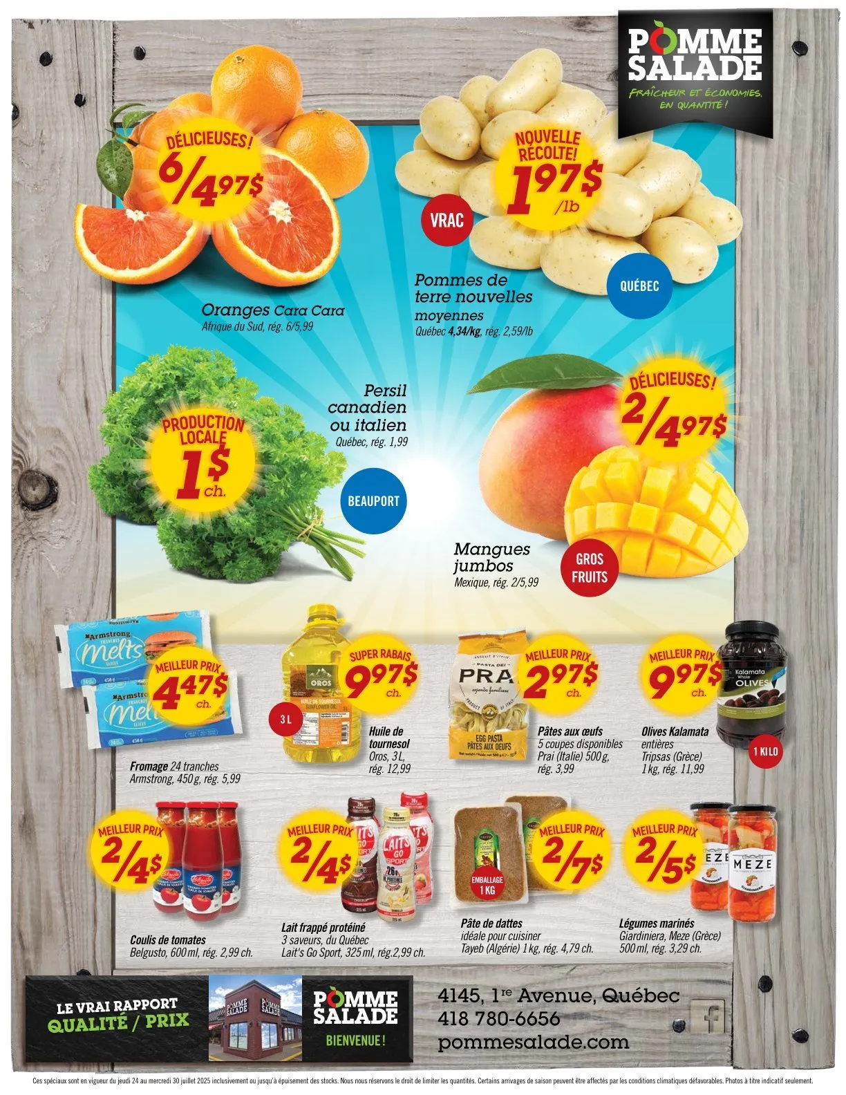 Pomme Salade flyers from July 24 to July 30 2025 - flyer page 2