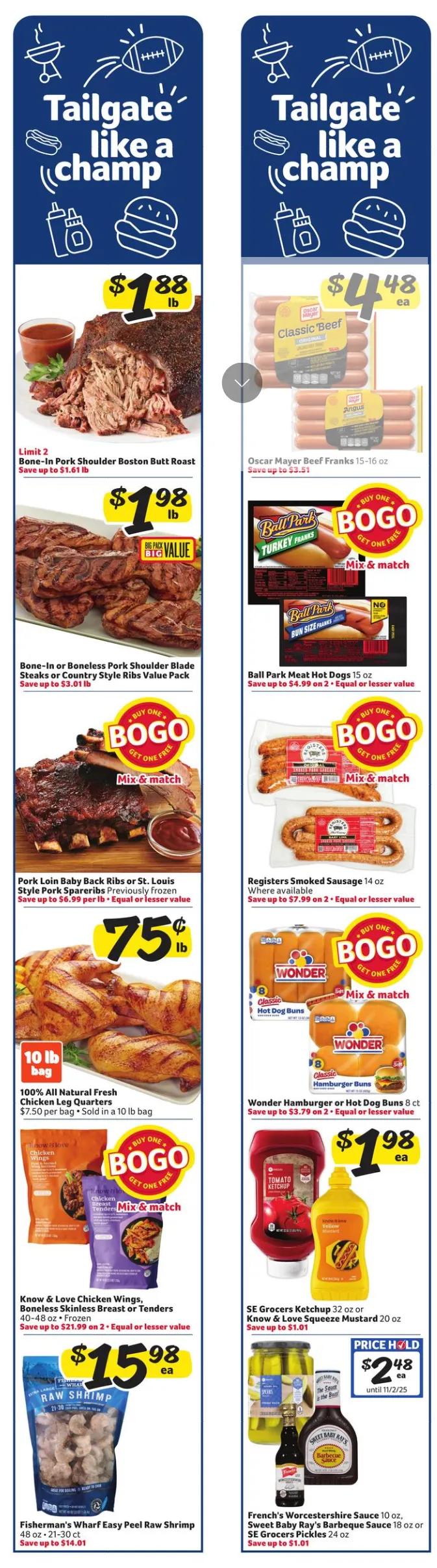 Weekly ad Harveys Supermarket Sales from October 15 to October 21 2025 - Page 2