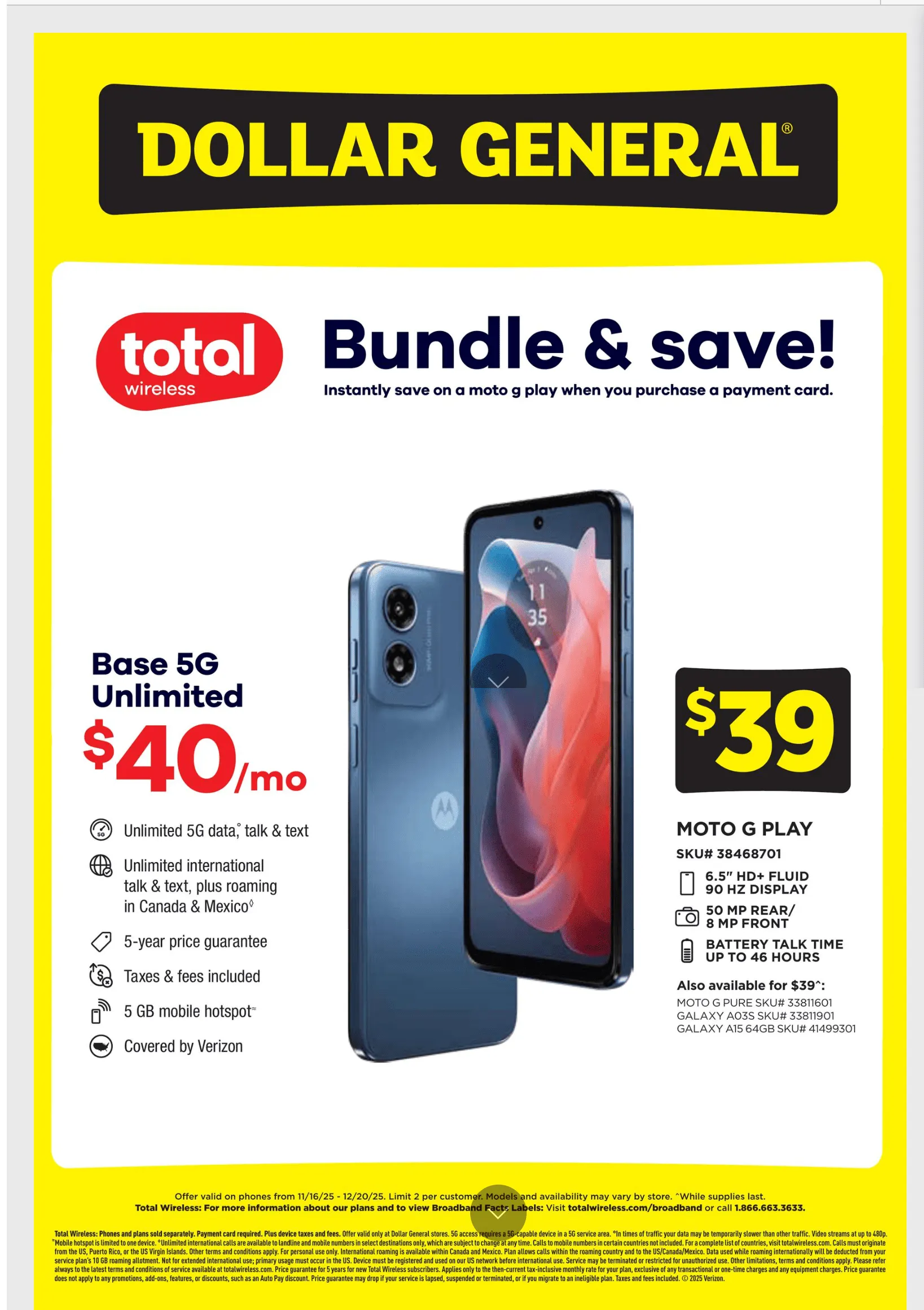 Weekly ad Weekly ads from November 16 to December 20 2025 - Page 1