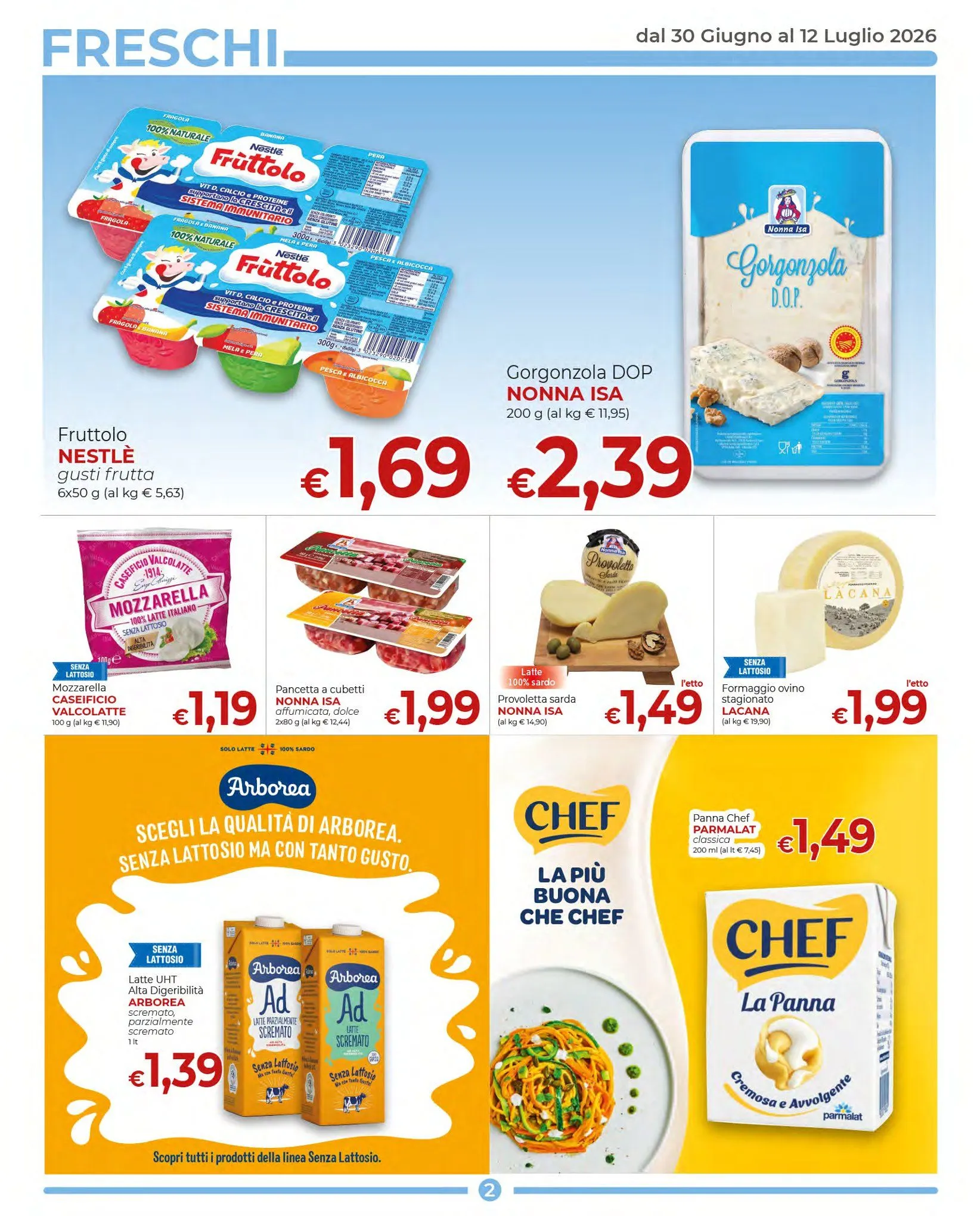 Supermercati Nonna Isa Volantino da 30 giugno a 12 luglio di 2026 - Pagina del volantino 2