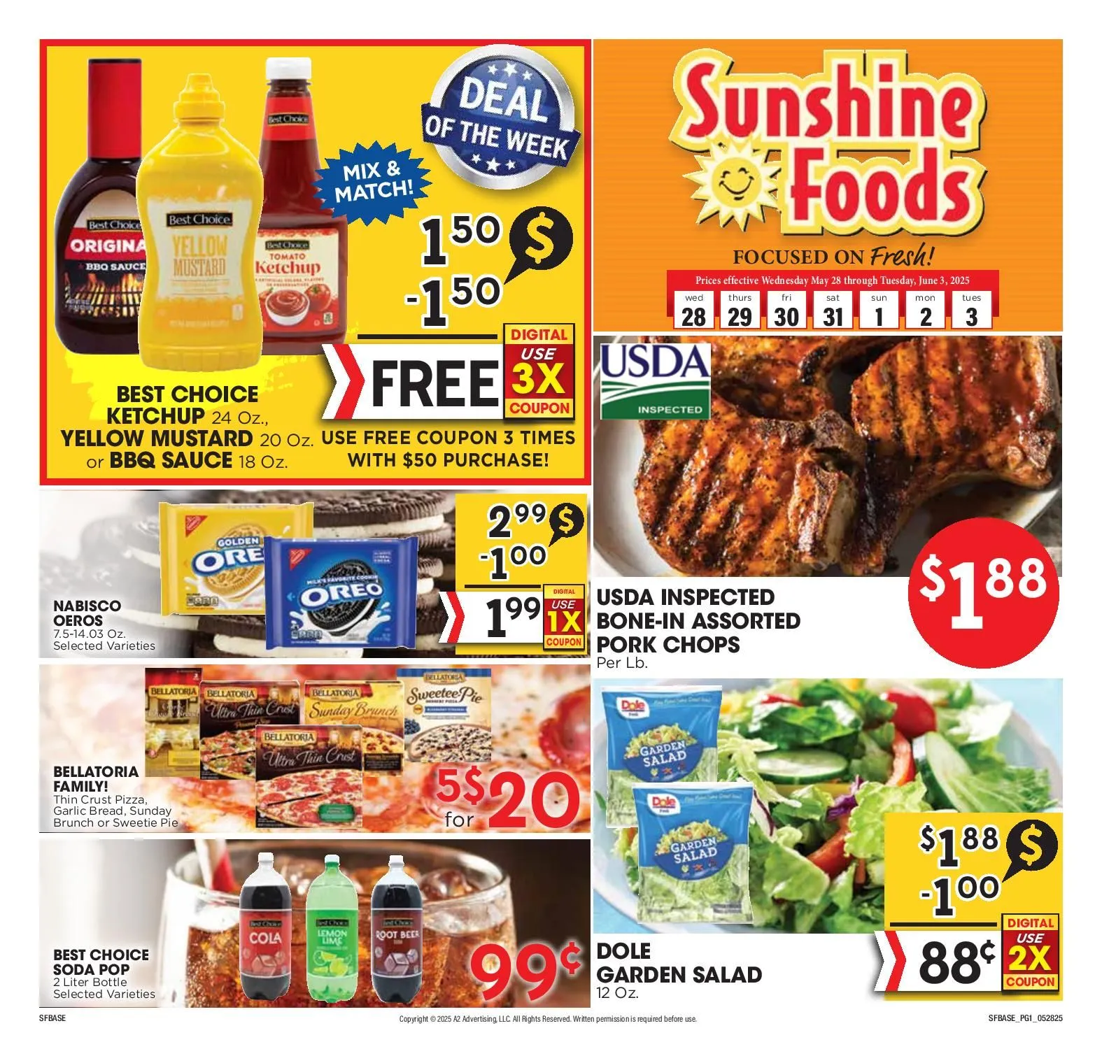 Weekly ad Sunshine Foods Sales from May 28 to June 3 2025 - Page