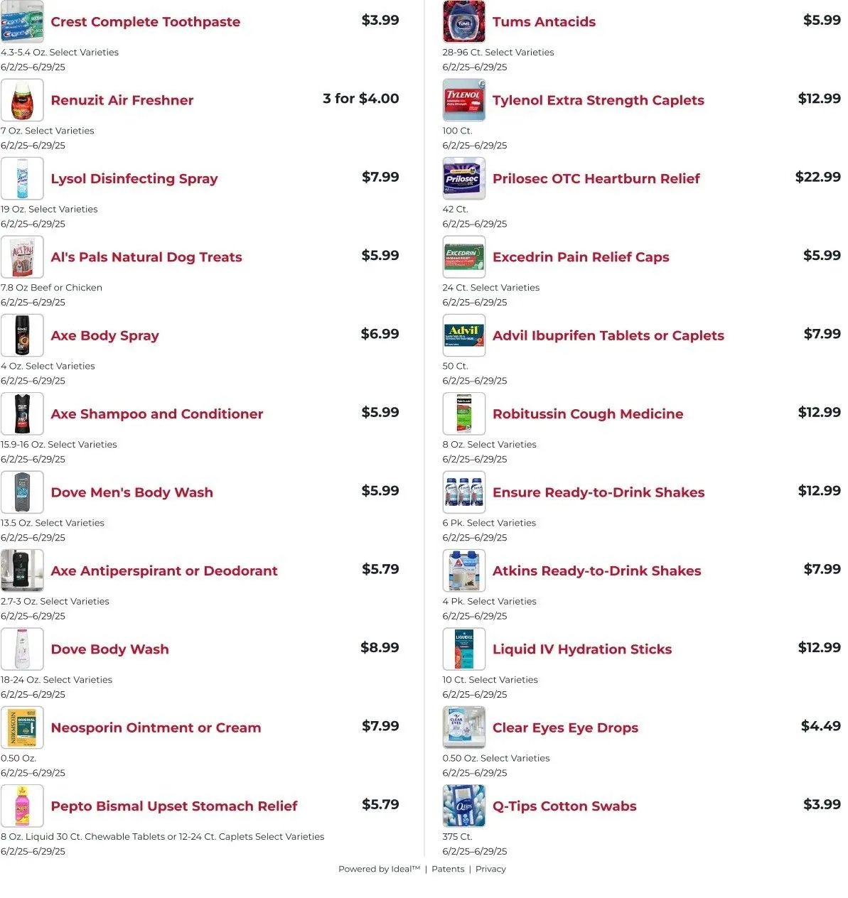 Weekly ad Cash Wise weekly from June 2 to June 29 2025 - Page 2