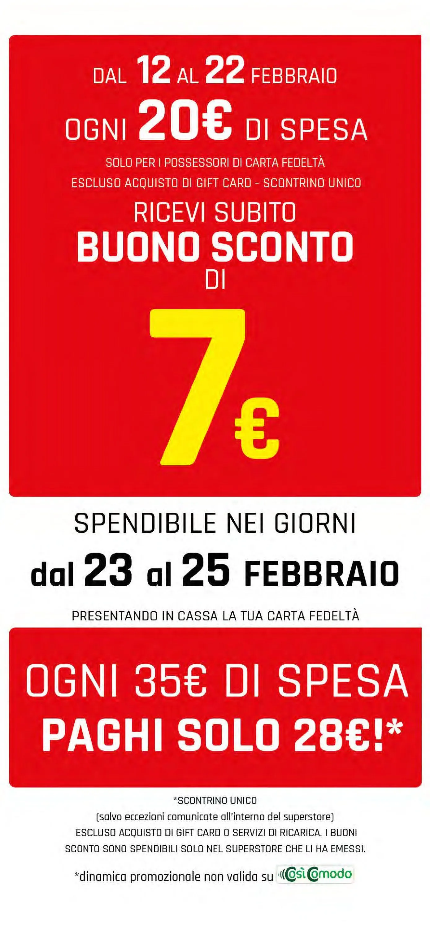 Volantini Famila da 20 febbraio a 25 febbraio di 2026 - Pagina del volantino 2