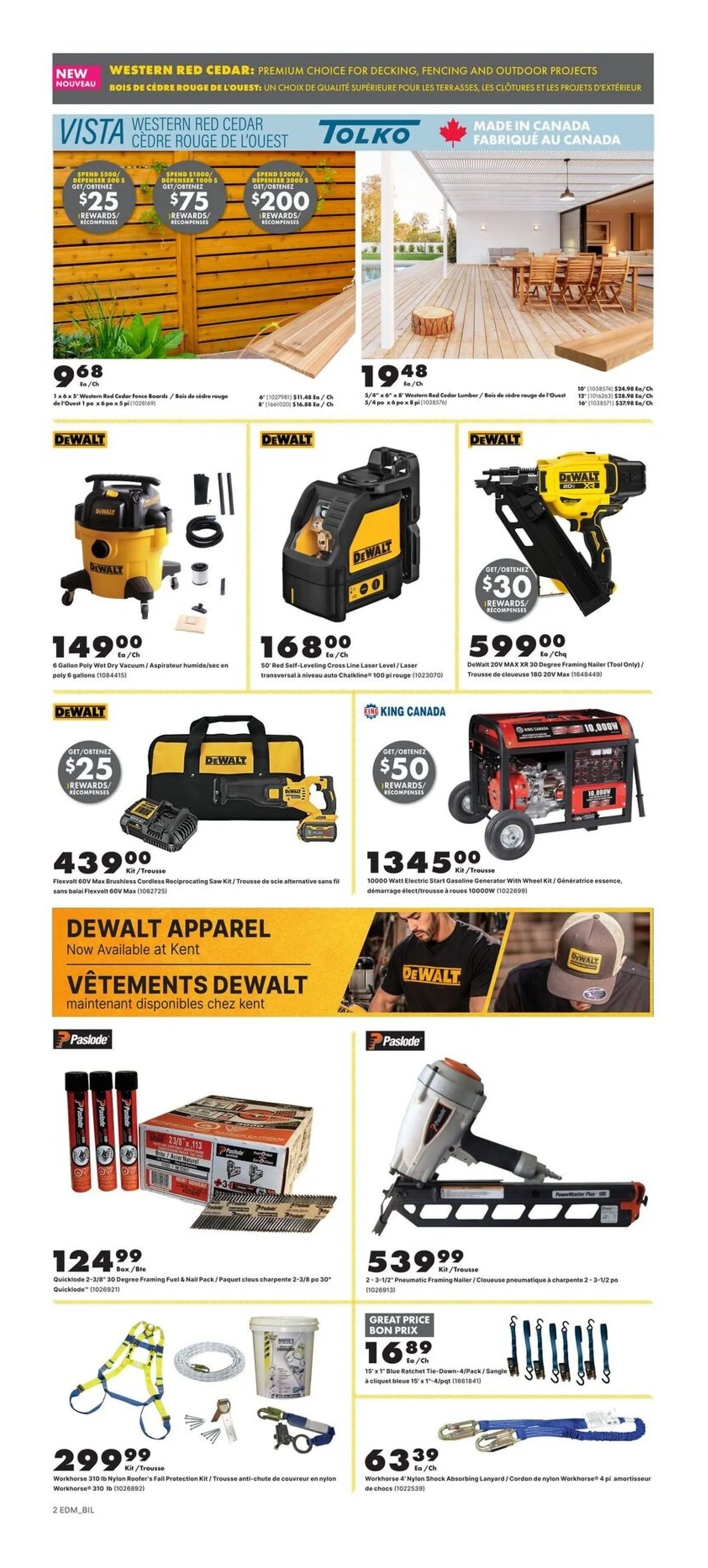 Flyer from August 1 to August 31 2025 - flyer page 2