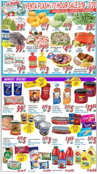 Weekly ad La Bonita Supermarkets Sales from February 18 to February 24 2026 - Page 2