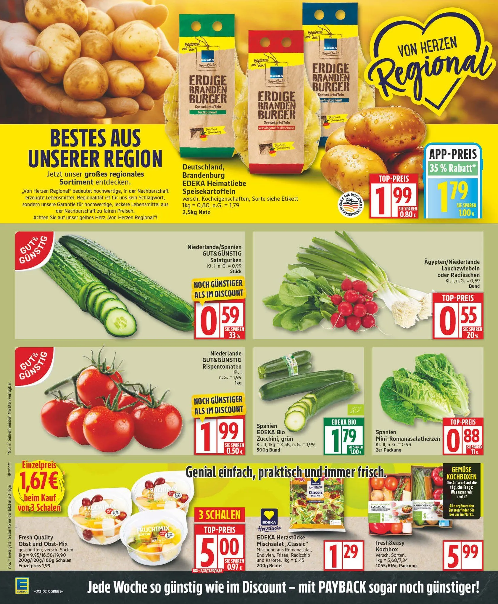 Edeka Prospekte von 16. März bis 21. März 2026 - Prospekt seite 2