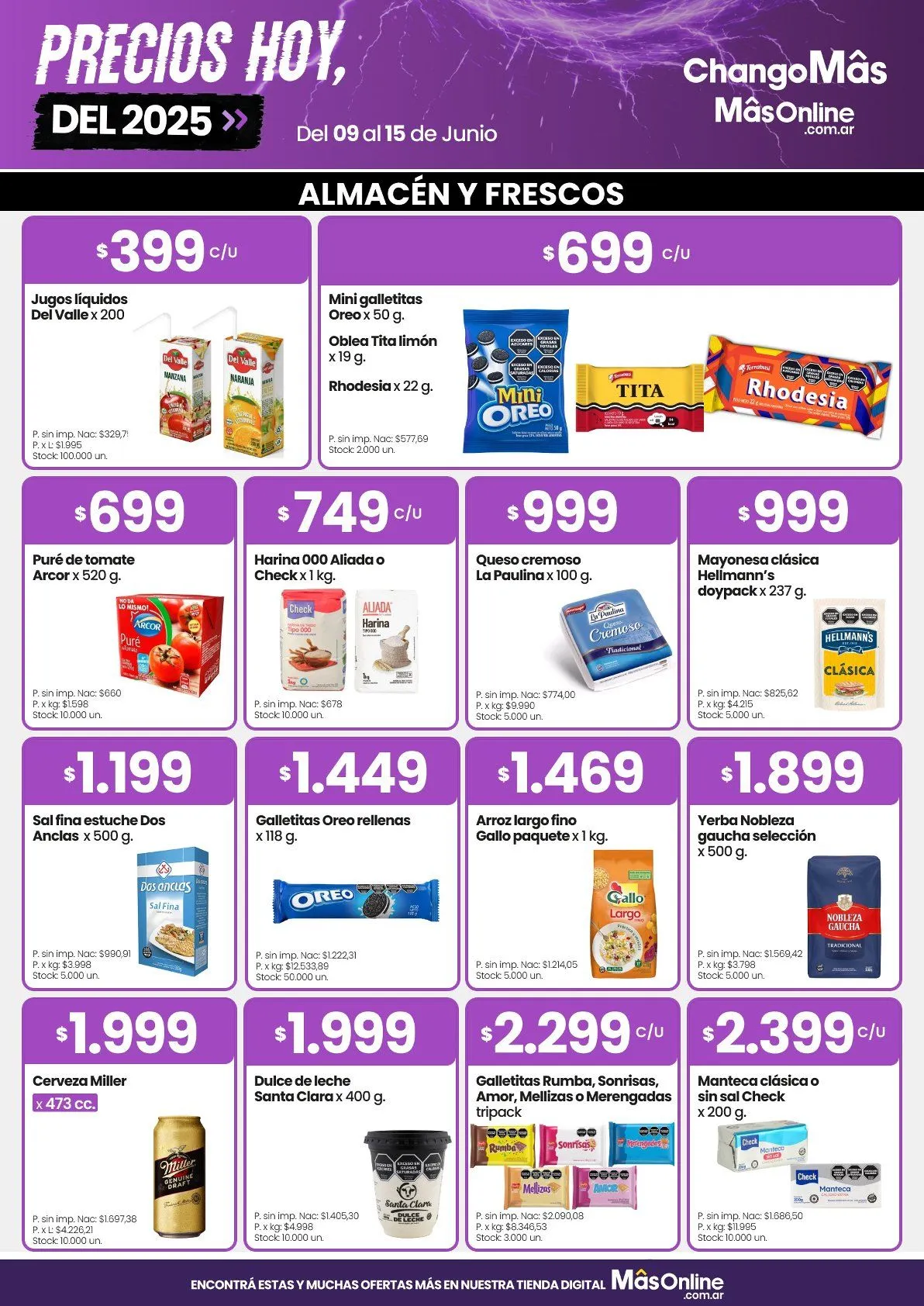 Ofertas de Changomas Ofertas 9 de junio al 15 de junio 2026 - Página 2 del catálogo