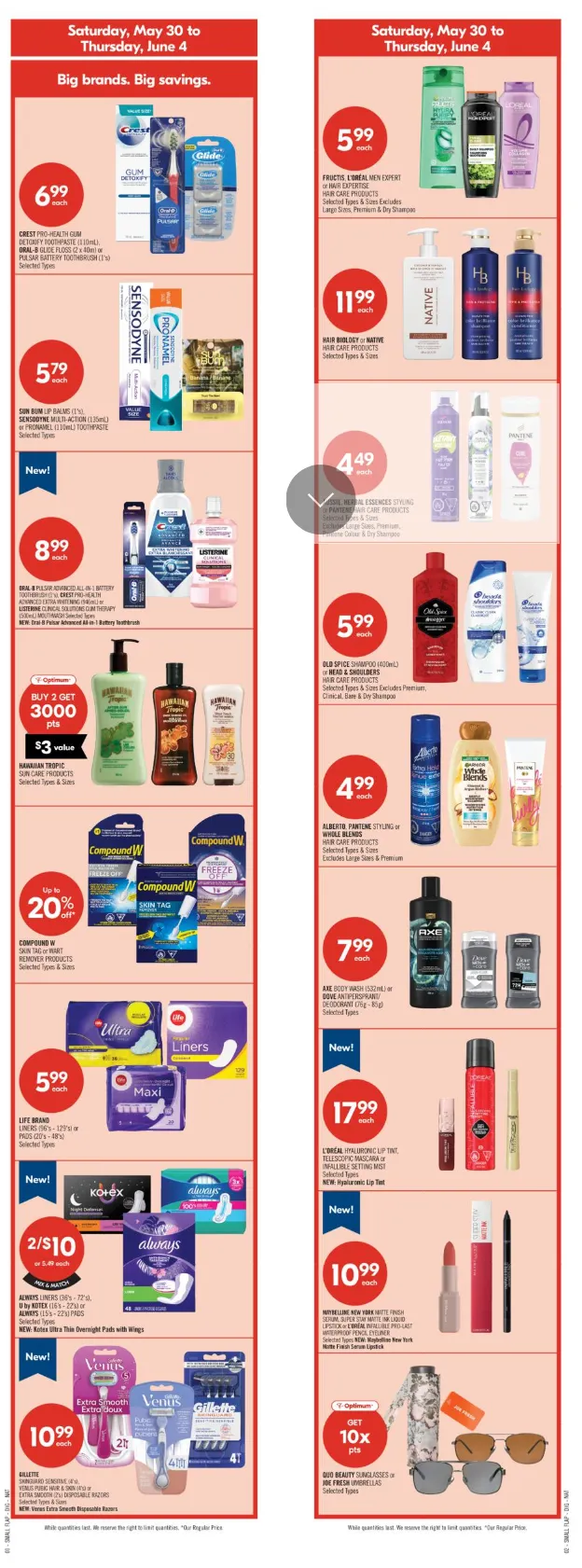 Shoppers Drug Mart Sales from May 30 to June 4 2026 - flyer page 2