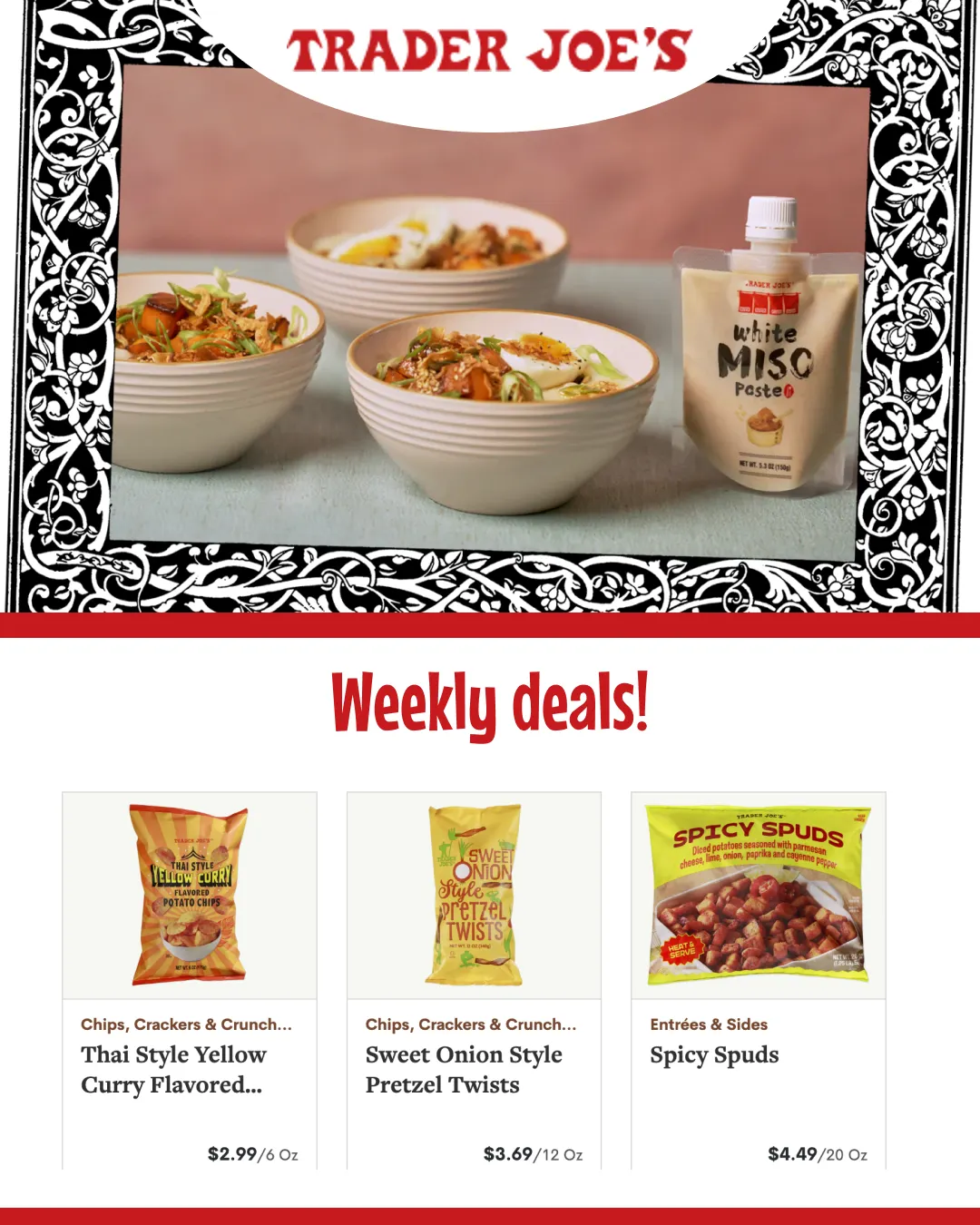 Weekly ad Trader Joe's Sales from February 23 to March 8 2026 - Page