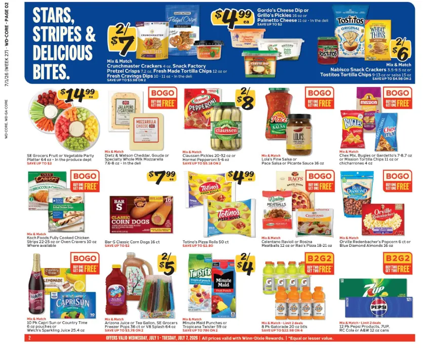 Weekly ad Winn Dixie Sales from July 1 to July 7 2026 - Page 2