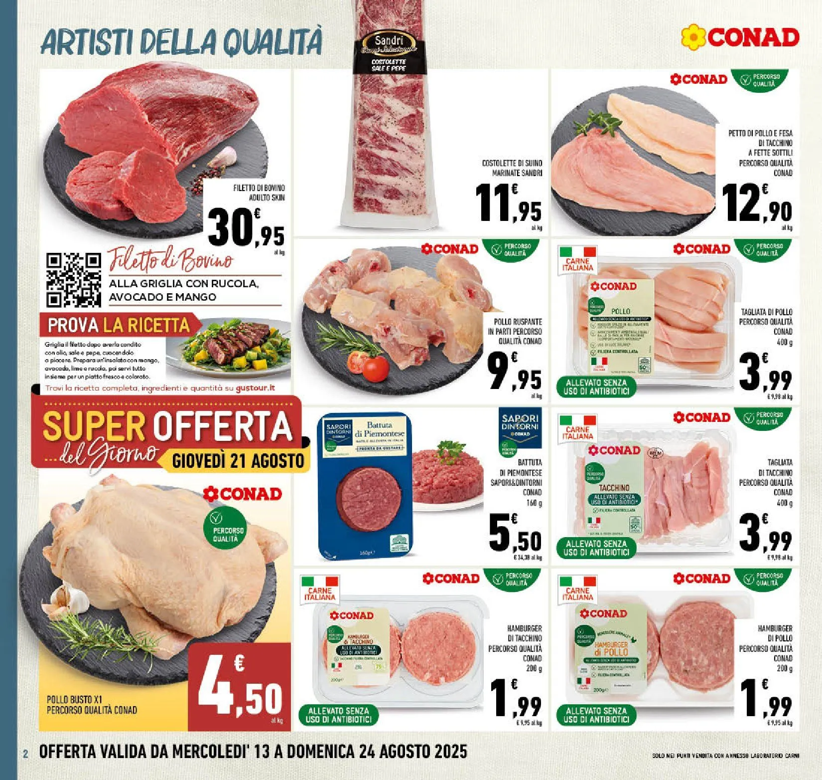 Volantini Conad da 13 agosto a 24 agosto di 2025 - Pagina del volantino 2