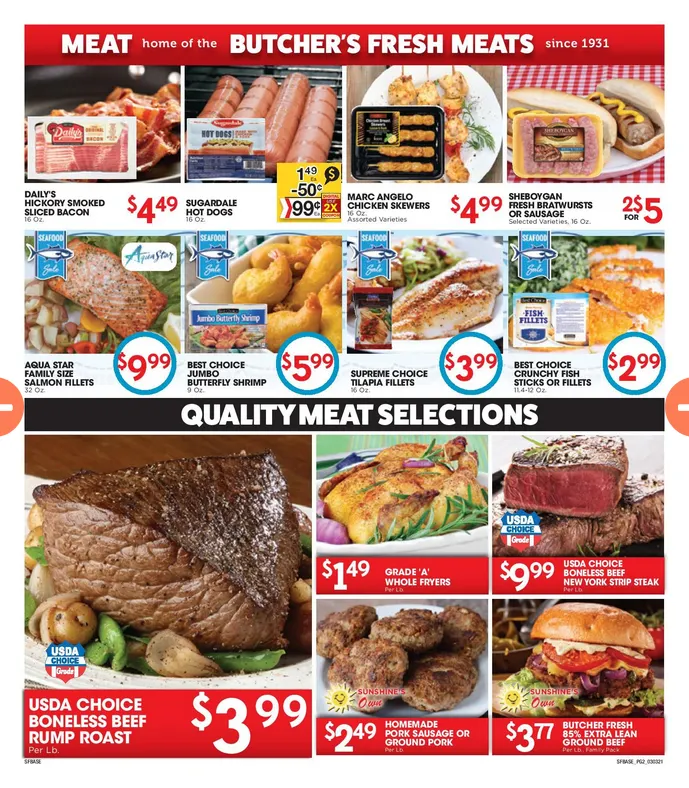 Weekly ad Sunshine Foods Sales from April 3 to April 9 2026 - Page 2