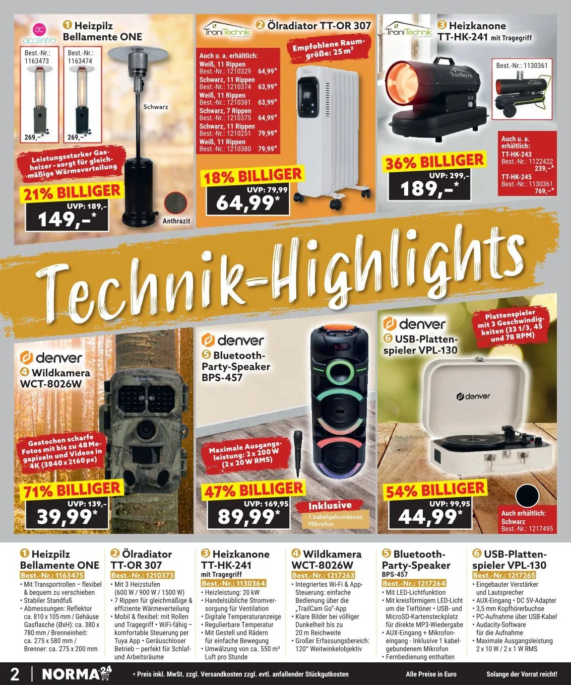 NORMA Angebote von 22. Dezember bis 24. Dezember 2025 - Prospekt seite 2