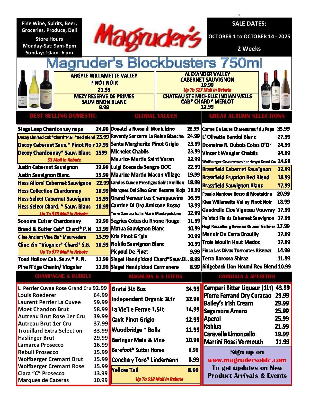 Weekly ad Weekly ads from October 1 to October 14 2025 - Page 1