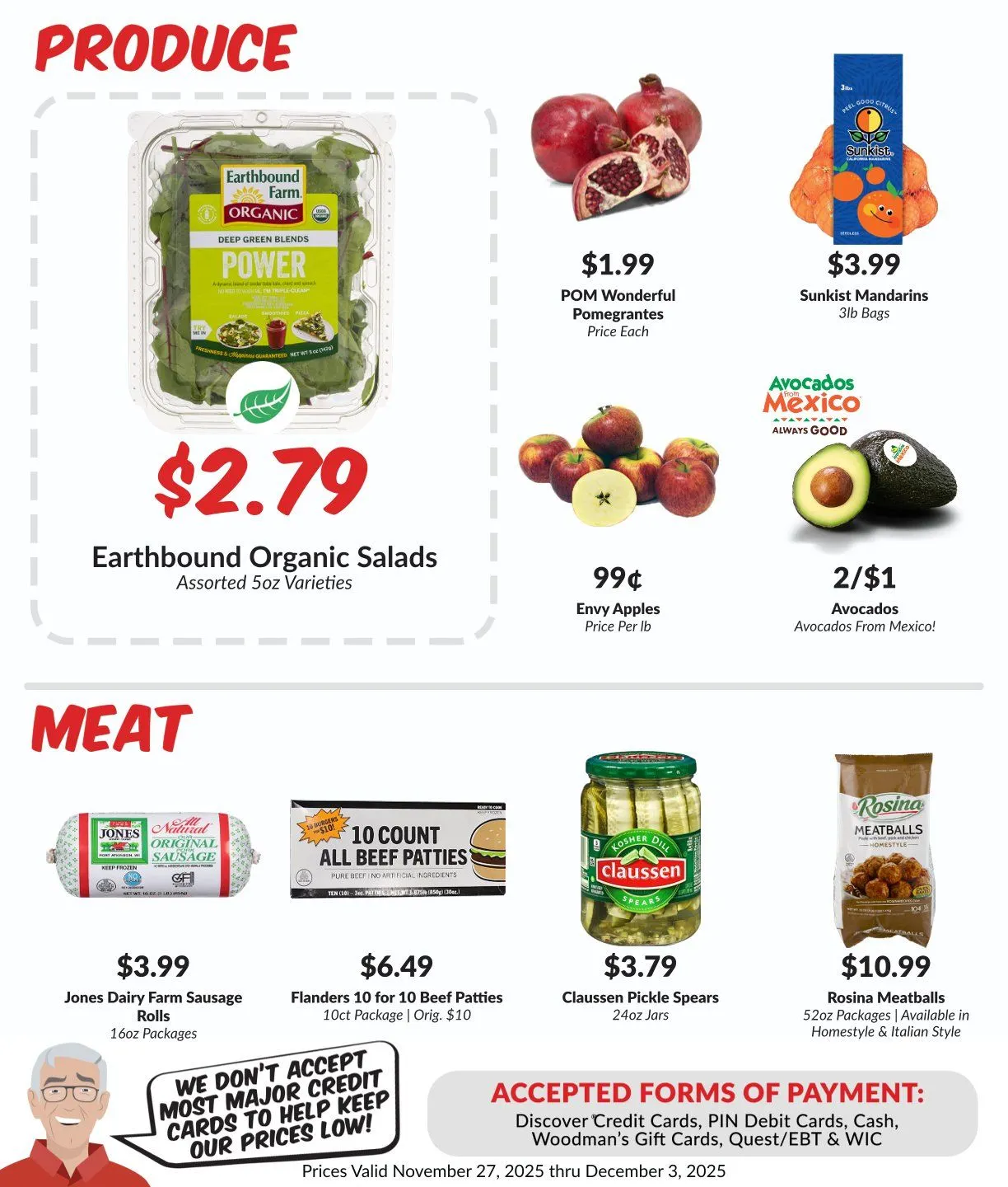 Weekly promotion Woodman's Market Sales spanning from November 27 to December 3 2025 - Page 2 for Catalogue 365