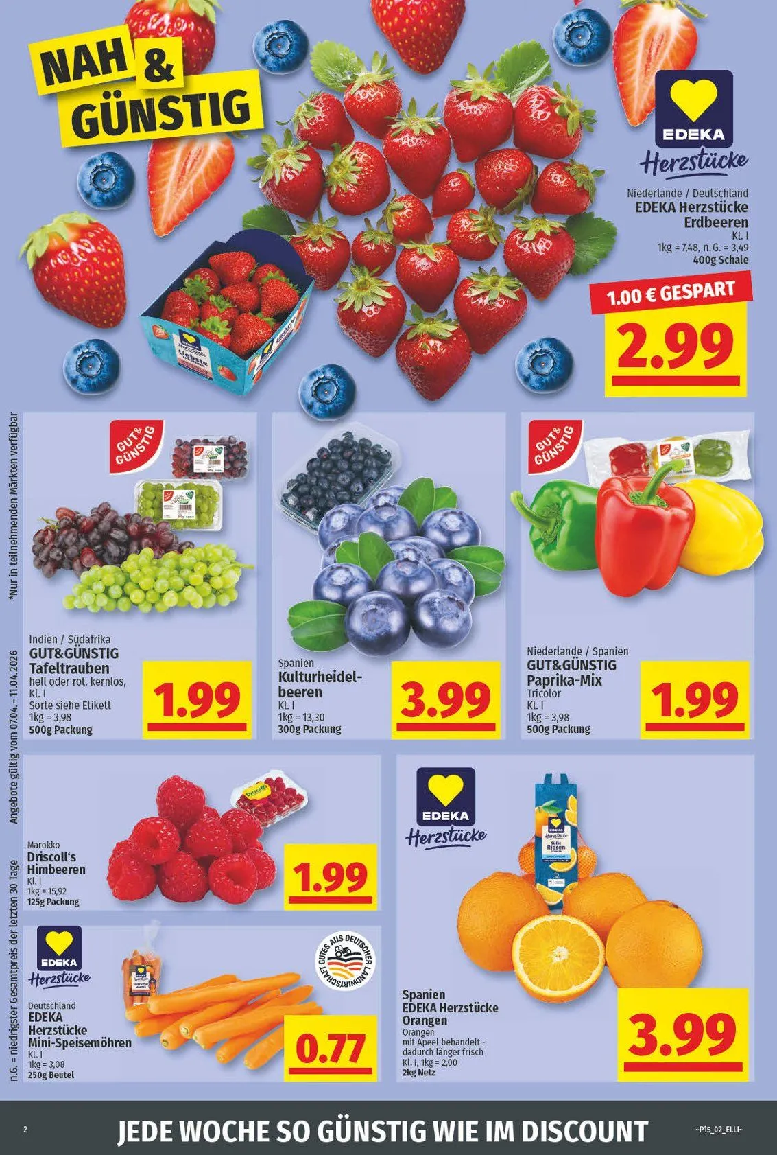 Elli Markt Prospekte von 4. April bis 11. April 2026 - Prospekt seite 2