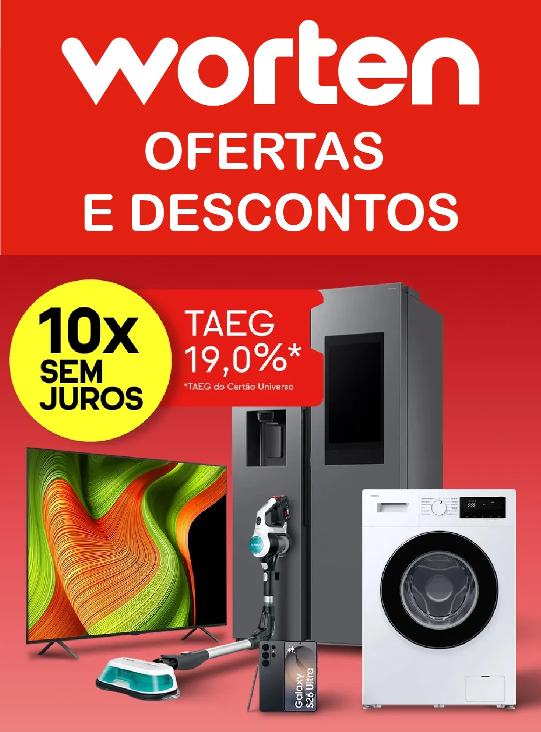 Folheto Worten de 22 de abril até 11 de maio 2026 - Pagina 1