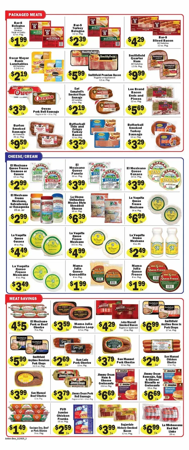Weekly ad Sellers Bros Sales from November 28 to December 3 2025 - Page 2