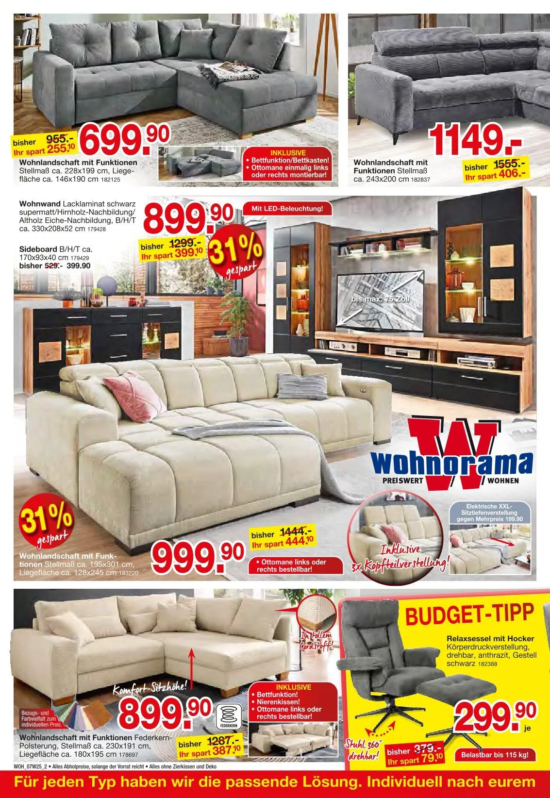 Wohnorama Prospekte von 1. Juli bis 25. Juli 2025 - Prospekt seite 2