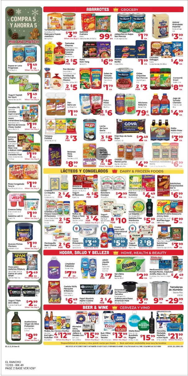 Weekly ad El Rancho Sales from December 3 to December 9 2025 - Page 2