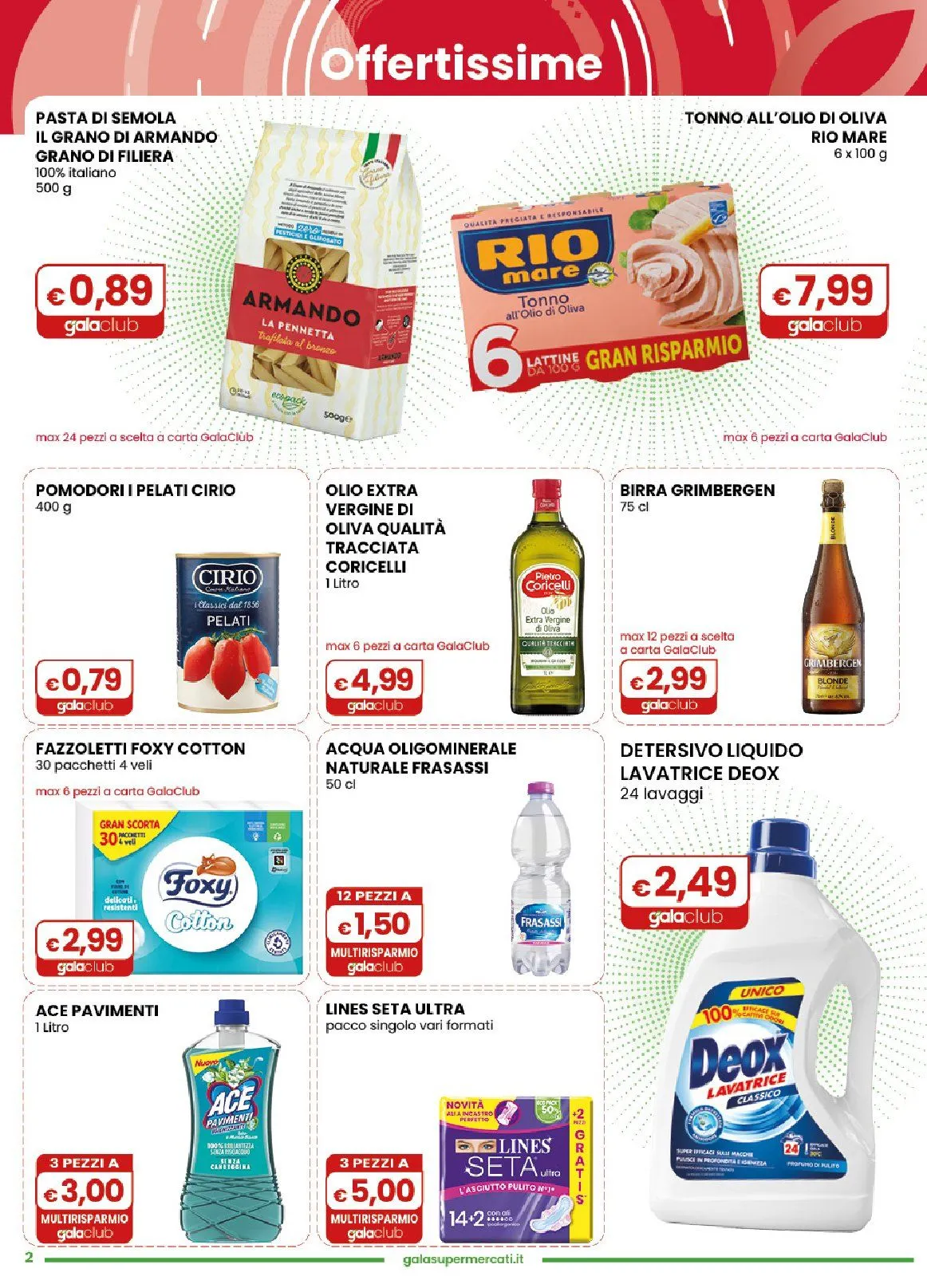 Gala Supermercati Volantino da 25 febbraio a 10 marzo di 2026 - Pagina del volantino 2