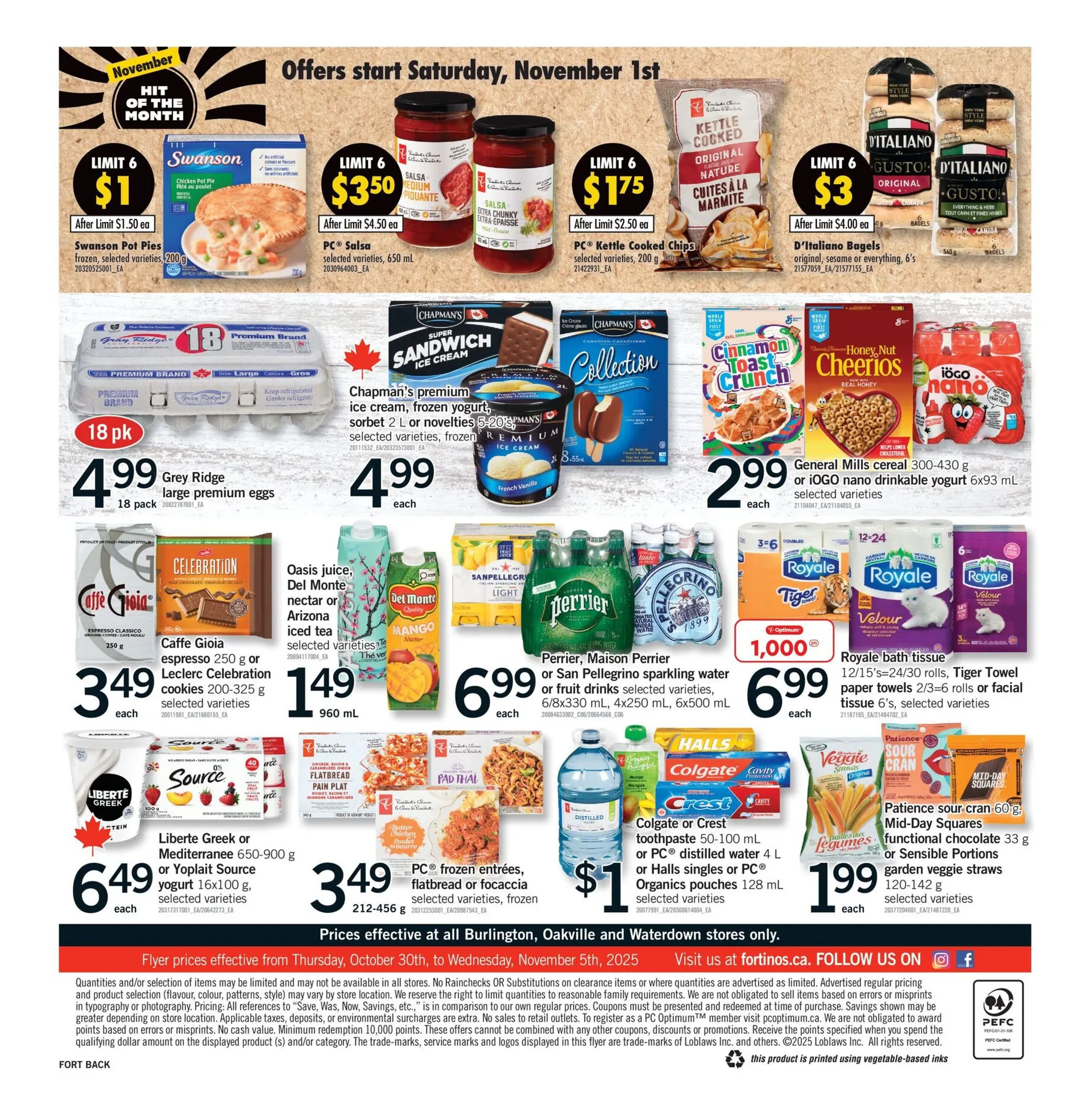 Fortinos Sales from October 30 to November 5 2025 - flyer page 2