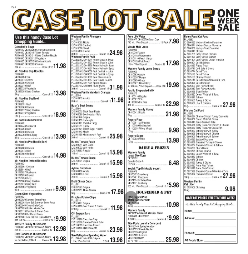 AG Foods flyers from February 19 to February 25 2026 - flyer page 2