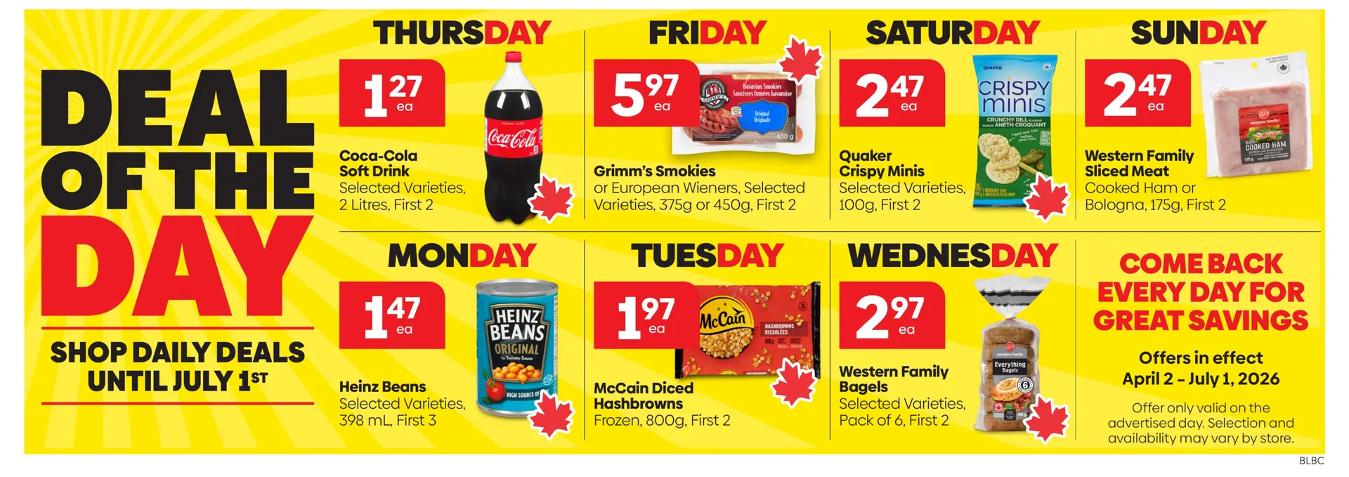 Buy-Low Foods Sales from June 25 to July 1 2026 - flyer page 2