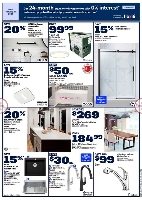 RONA flyers from February 12 to February 25 2026 - flyer page 2