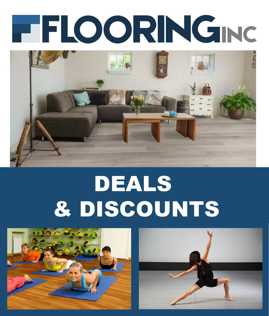 Weekly ad  Flooring Inc Sales from September 15 to September 30 2025 - Page 1