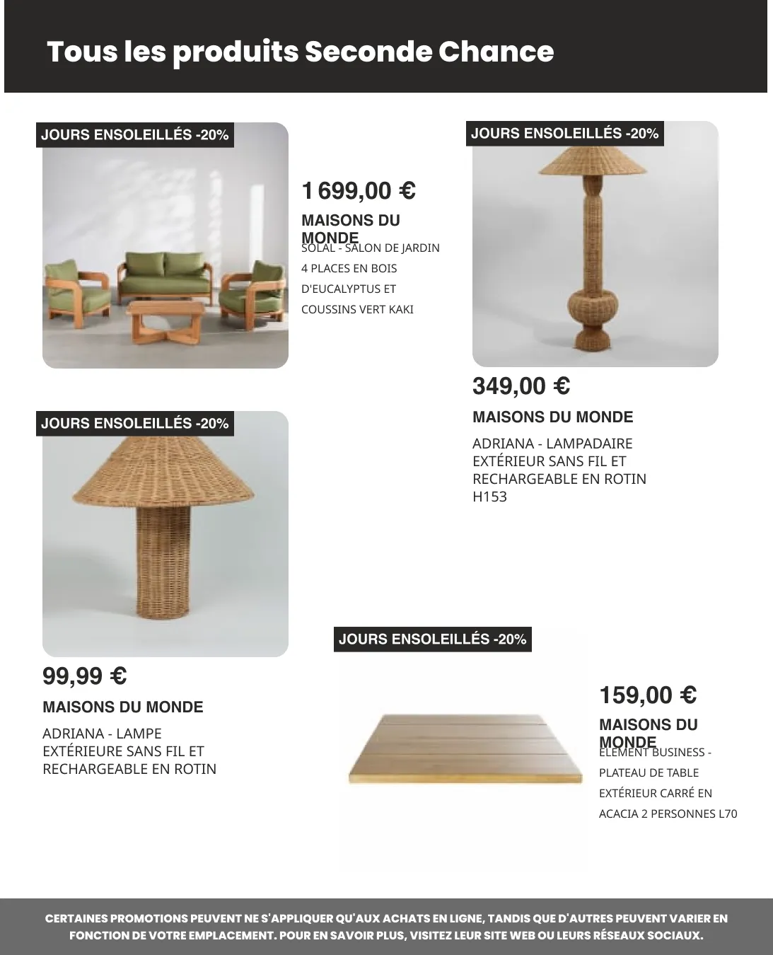 Maisons du Monde Catalogue du 8 mai au 22 mai 2026 - Catalogue page 2