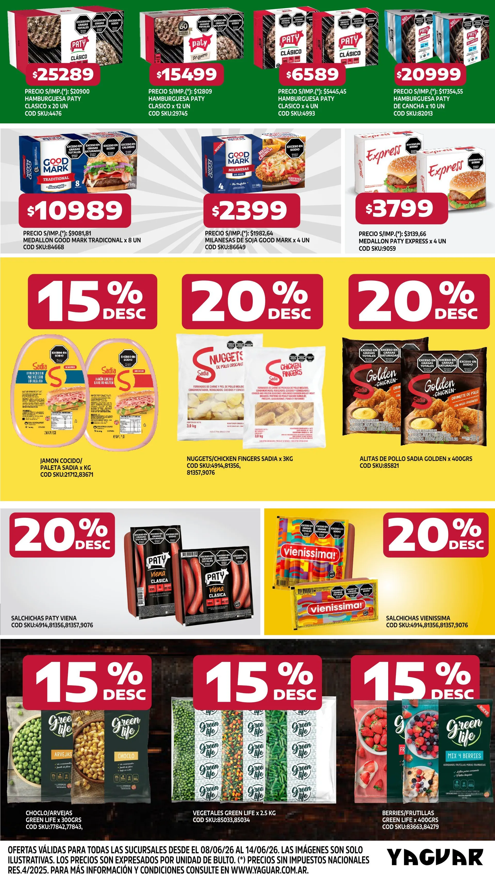 Ofertas de Ofertas Yaguar  8 de junio al 14 de junio 2026 - Página 2 del catálogo