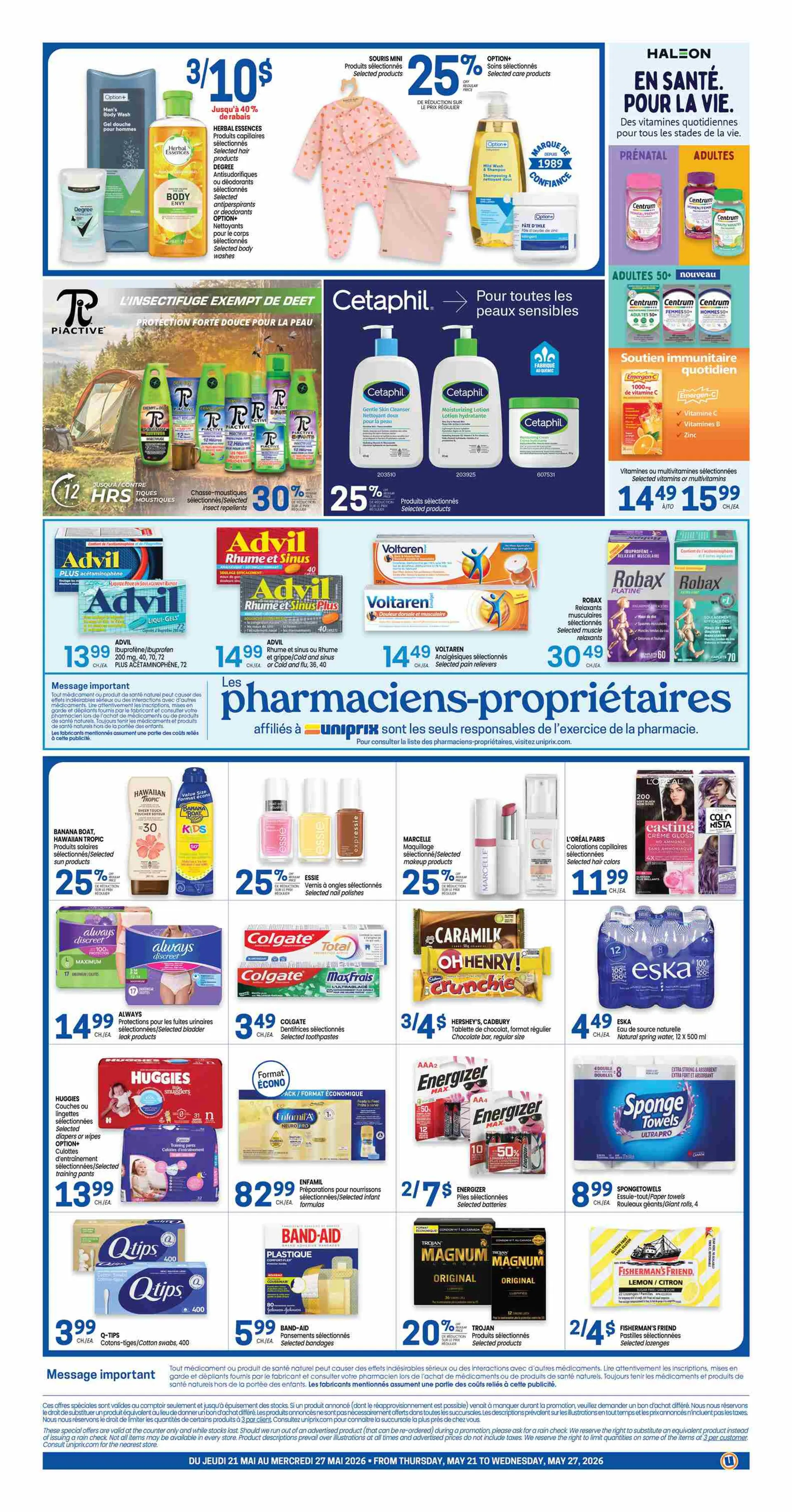 Uniprix Sales from May 21 to May 27 2026 - flyer page 2