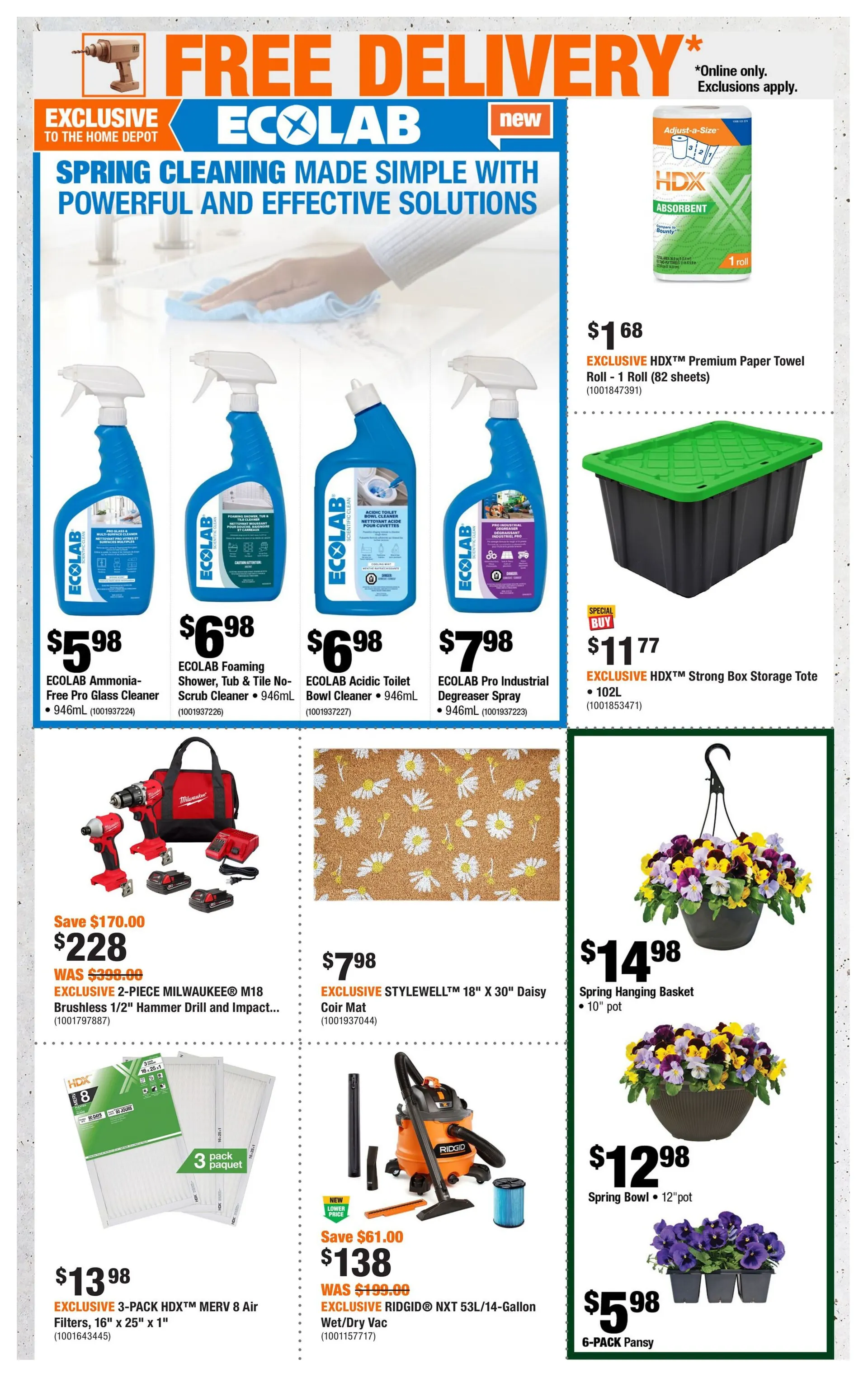 The Home Depot Sales from April 2 to April 15 2026 - flyer page 2