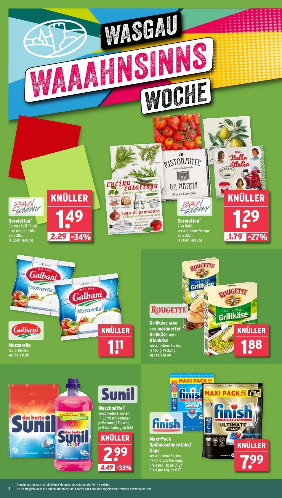 Wasgau Prospekt von 2. Juni bis 7. Juni 2025 - Prospekt seite 2