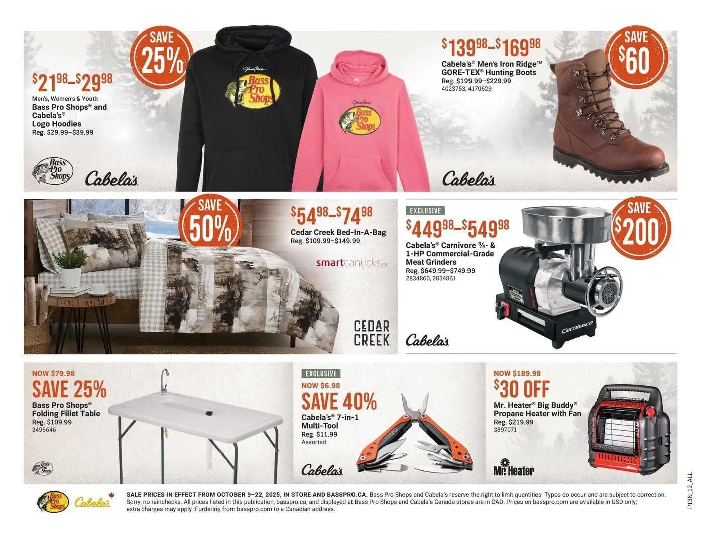 Cabelas Sales from January 9 to January 22 2026 - flyer page 2