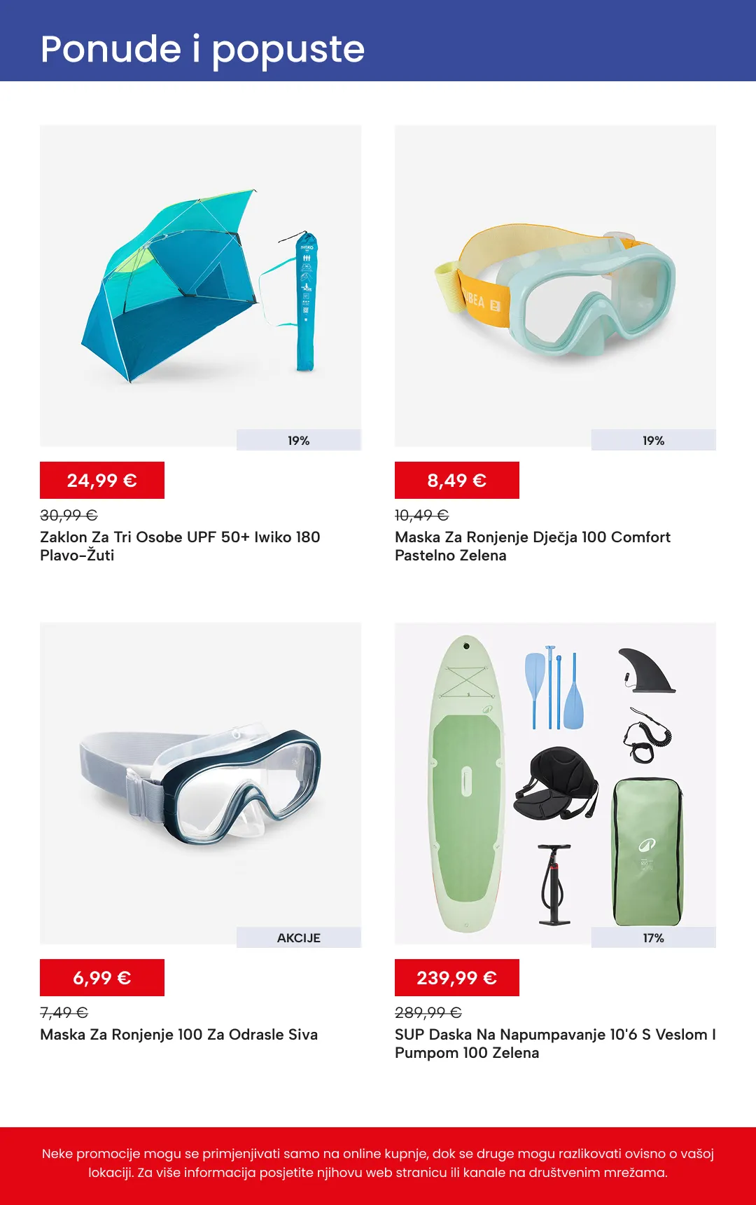 Katalog Decathlon od 17. lipnja do 1. srpnja 2026. - Pregled Stranica 2