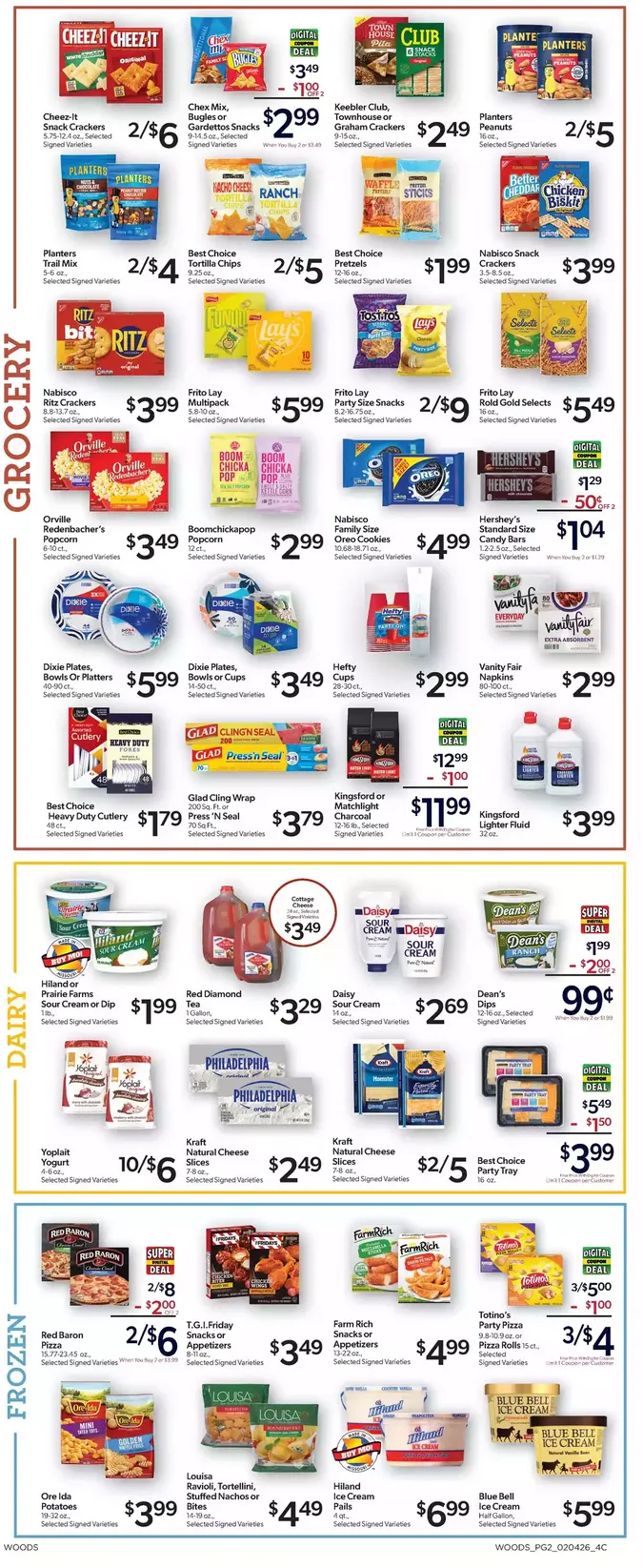 Weekly ad Woods Supermarket Sales from February 4 to February 10 2026 - Page 2