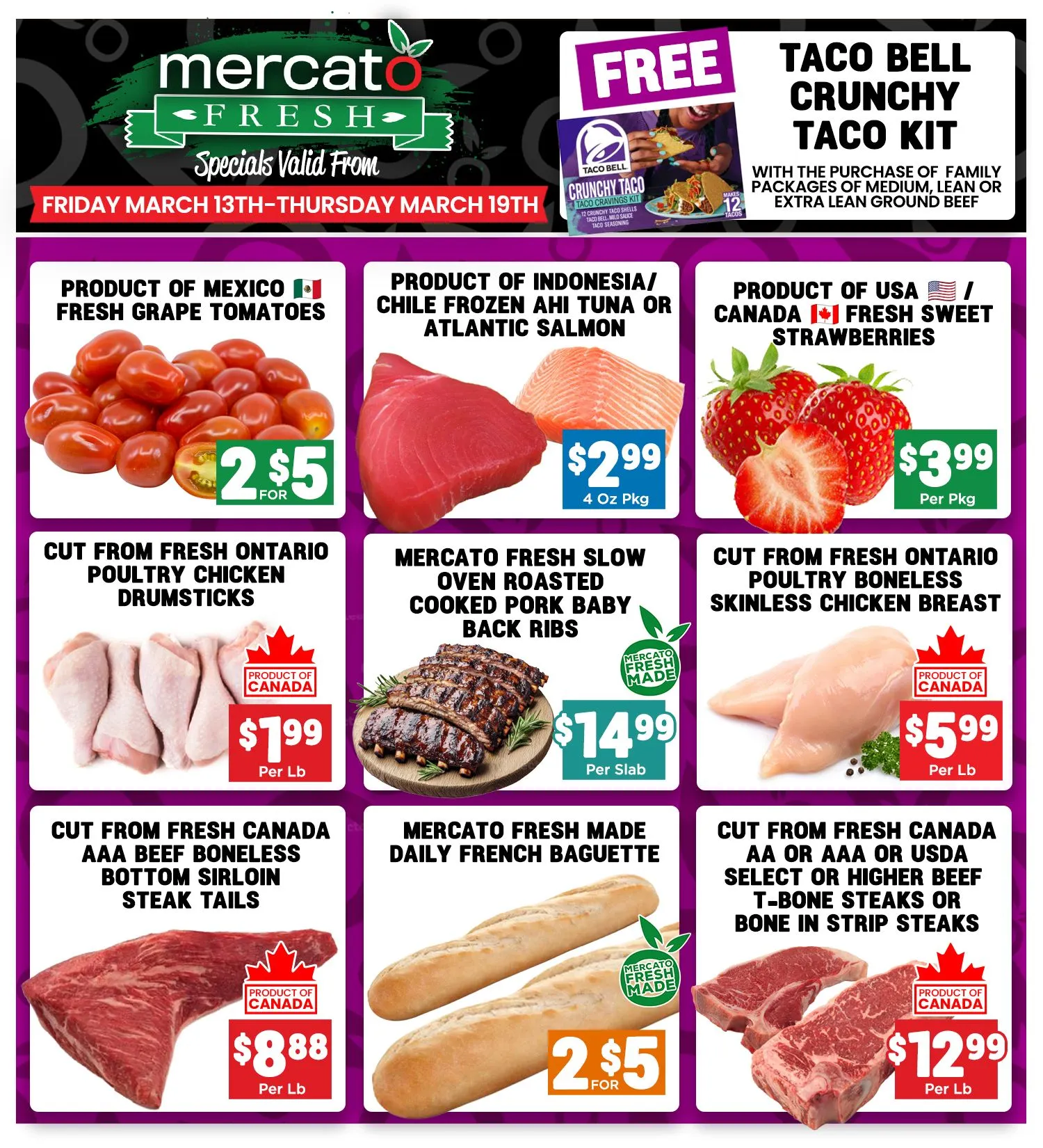 Mercato Fresh flyers from March 13 to March 19 2026 - flyer page 1