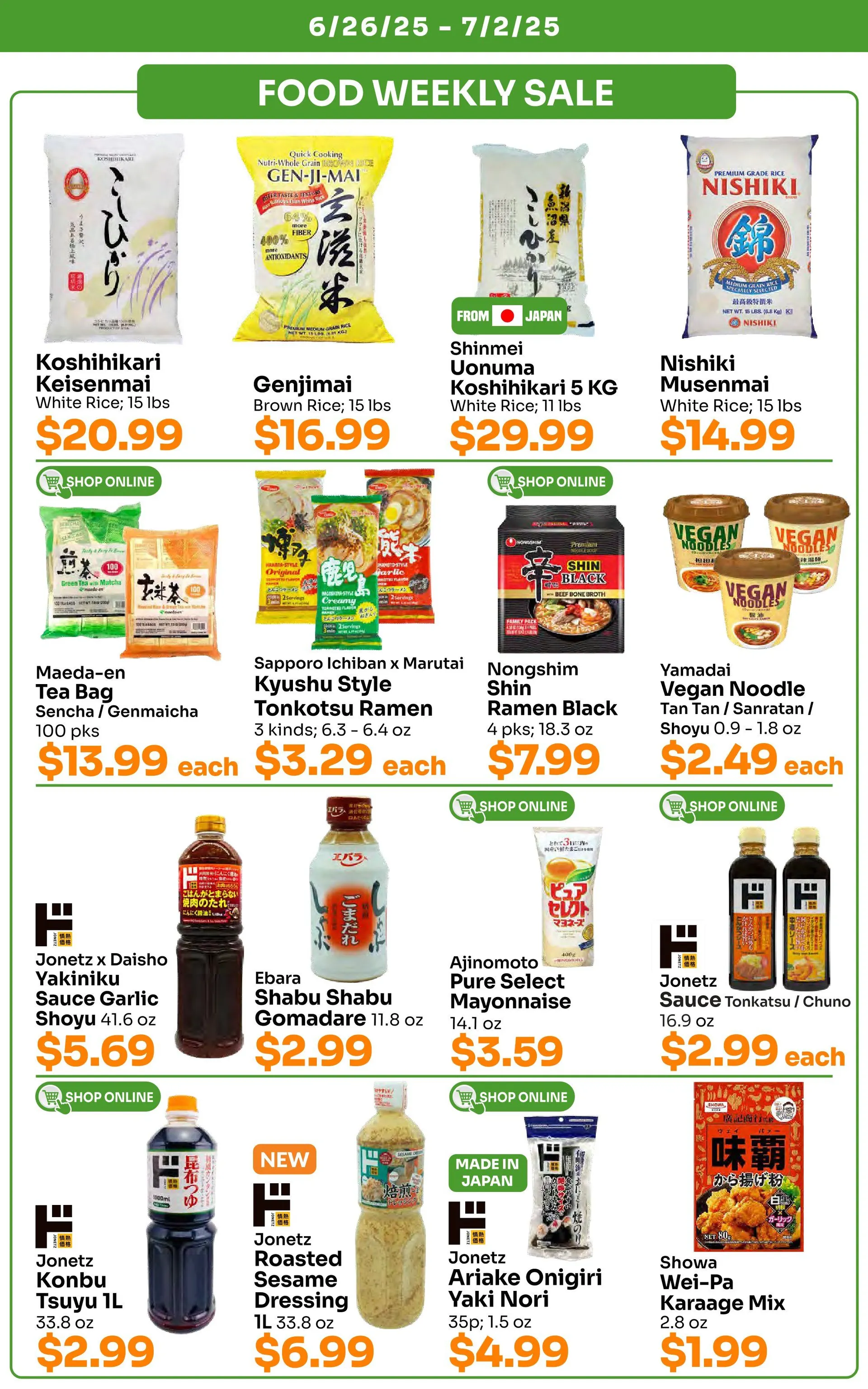 Weekly ad Tokyo Central Specialty Market weekly ads from June 26 to July 2 2025 - Page 2