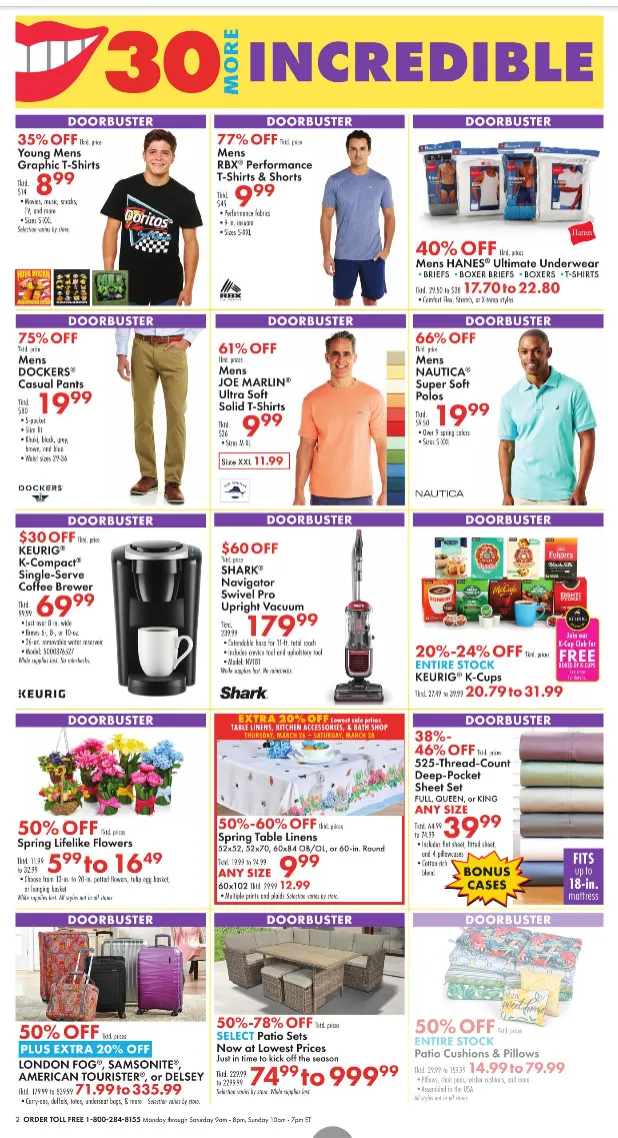 Weekly ad Boscov's Sales from March 26 to April 1 2026 - Page 2